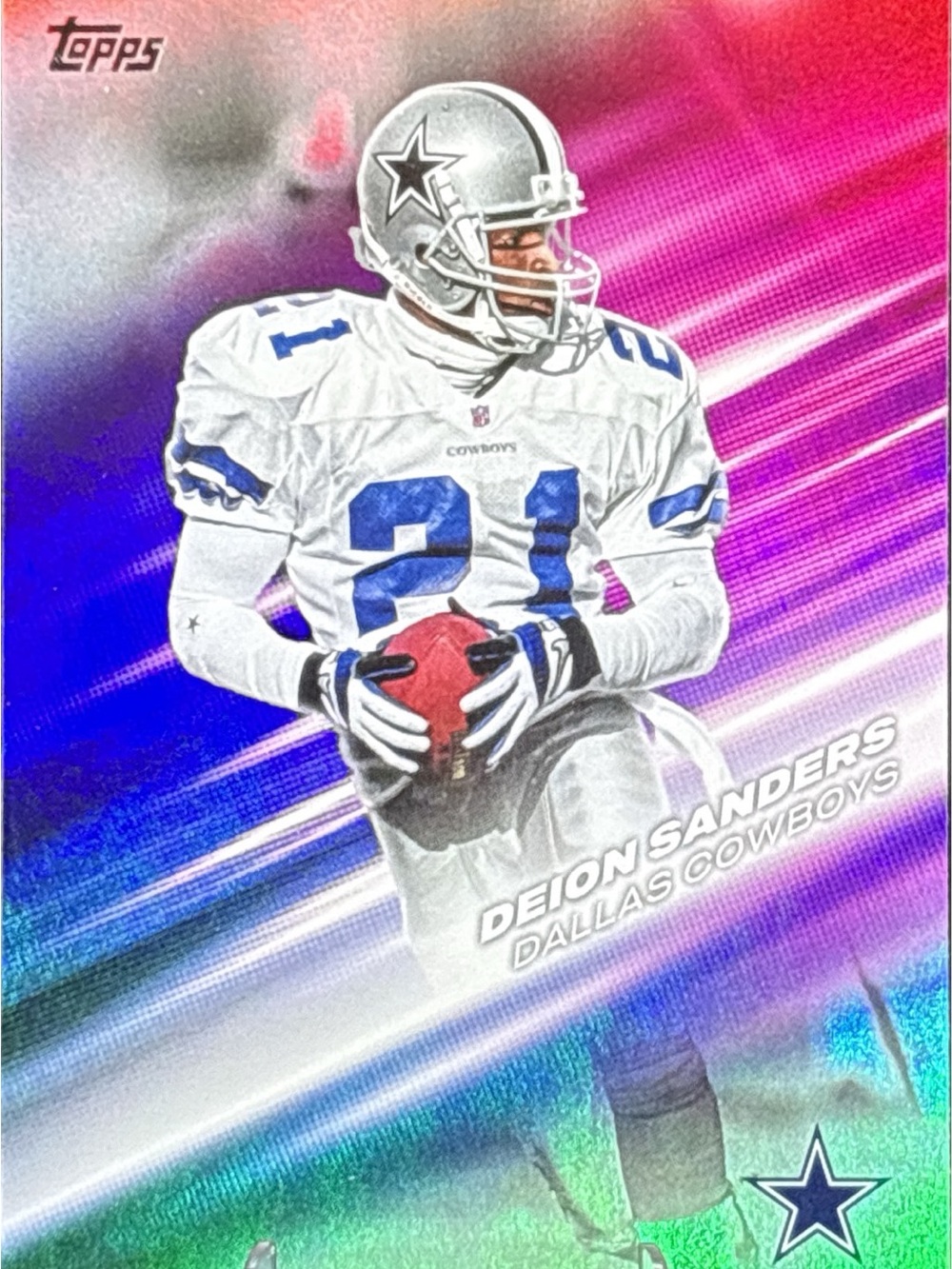 Topps Deion Sanders Dallas Cowboys Trading Card - Greats of the Game